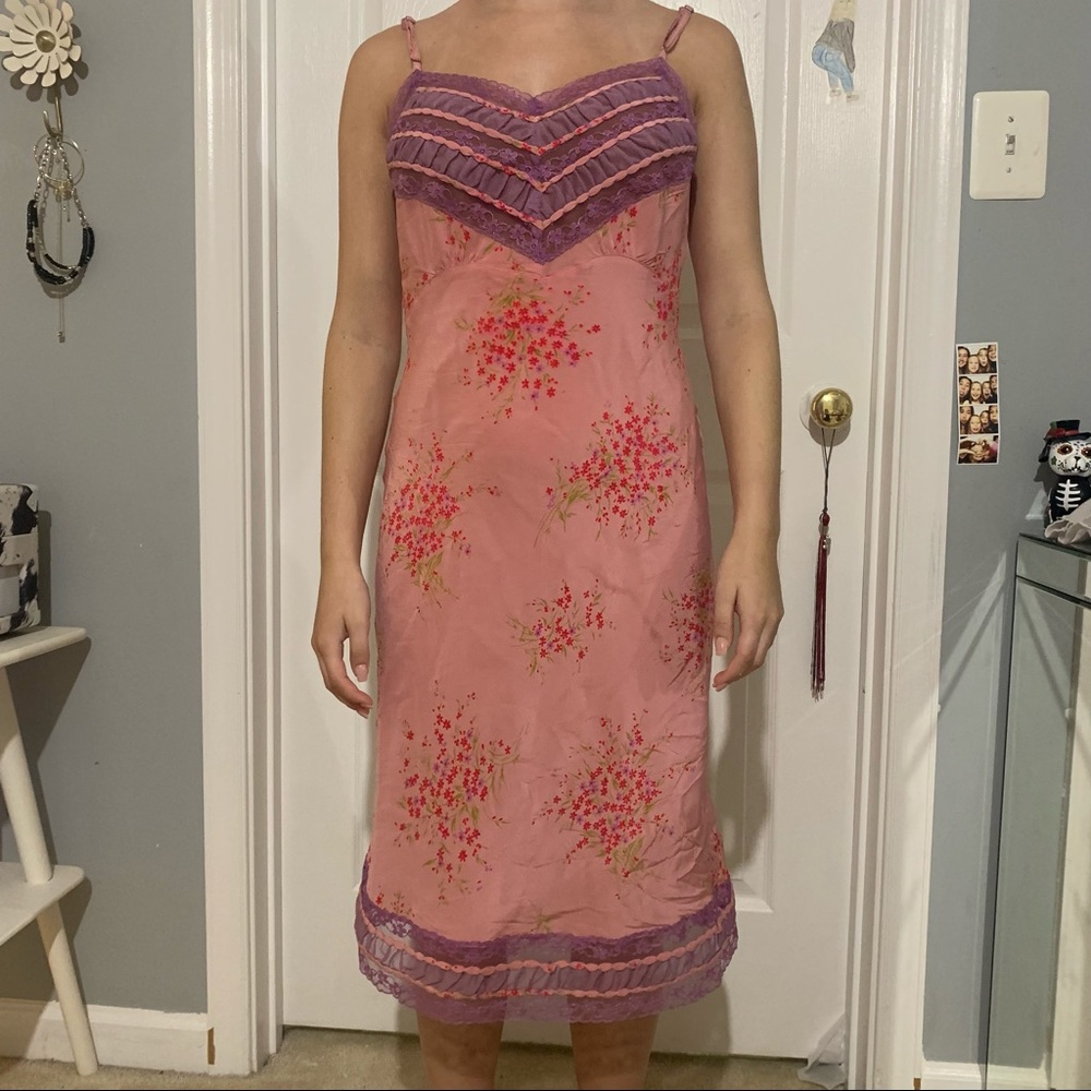 silk betsey johnson dress